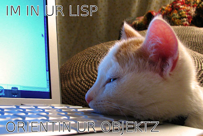 Lolcat based on 'Let's see here, Cat Power, Cat Stevens, Purrs... Ooo, Meatloaf!' by Lazy_Lightning from flickr (CC-BY)