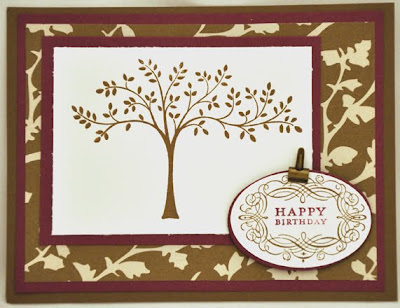 Stampin Up Thoughts and Prayers Happy Birthday Card