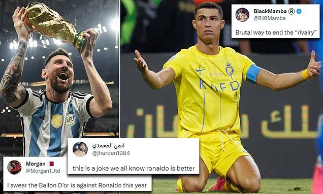 Ronaldo Misses Out on Ballon d’Or Shortlist for the First Time in 20 Years