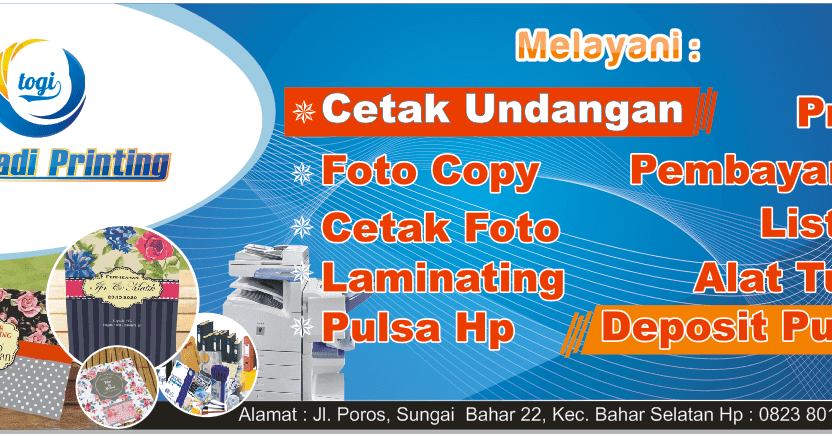 39 Desain  Spanduk Fotocopy 