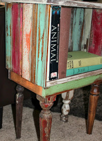 colorful scrap, reclaimed wood projects http://bec4-beyondthepicketfence.blogspot.com/2014/01/tasty-colorful-wood-cravings.html