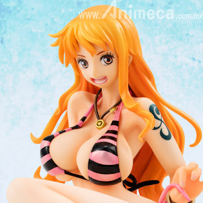 Figura Nami Ver. BB_PINK Portrait.Of.Pirates Limited Edition One Piece