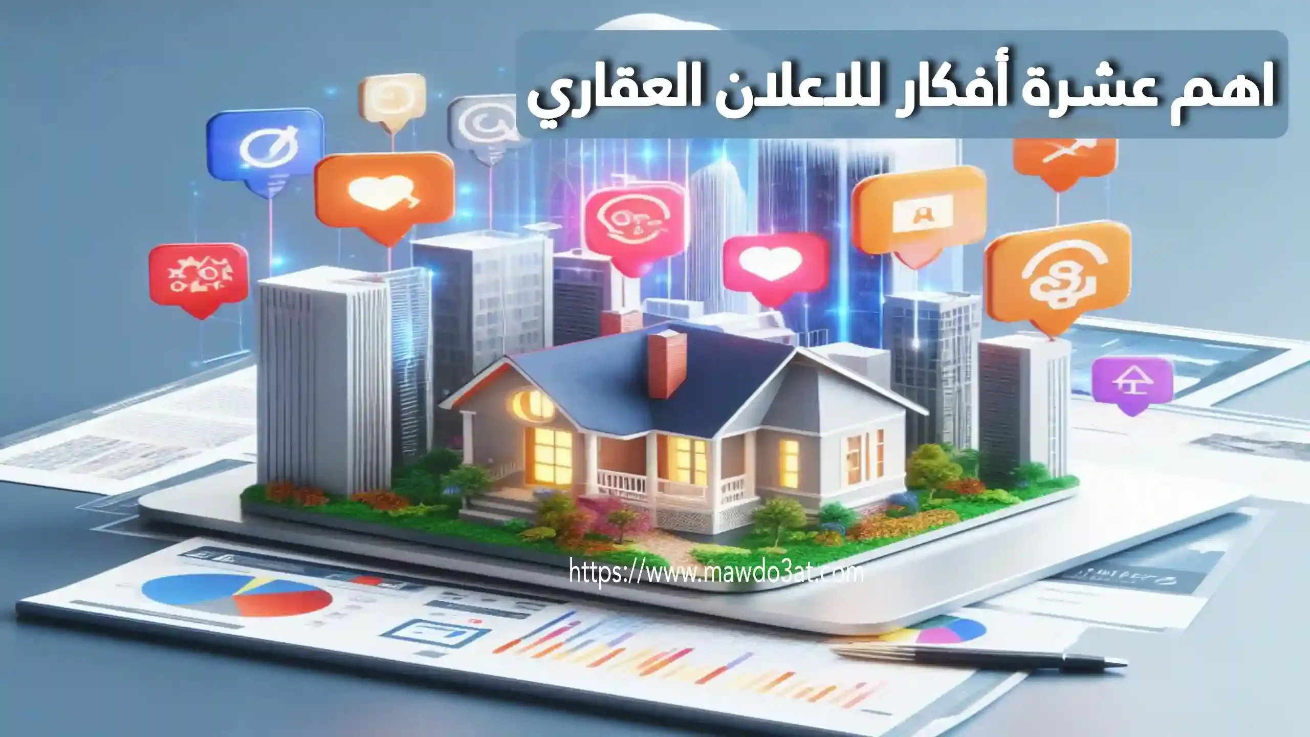 افكار اعلانات عقارات جديدة