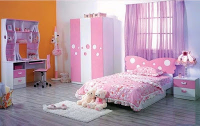 desain kamar tidur anak perempuan