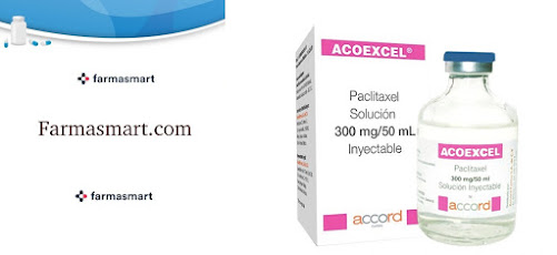 Paclitaxel 300 mg solución inyectable Precio