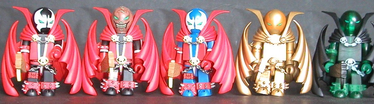 SPAWN SERIES18 INTERLINK6フィギュア + KUBRICK Spawn Kubrick Series Review! Design: 6/10 - Paint: 6/10