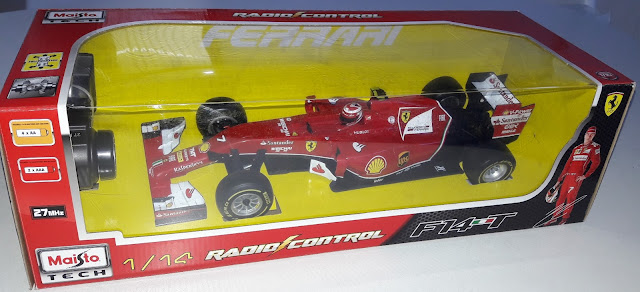 Ferrari F14 T - Fórmula 1  Maisto Tech 1:14 Racing Series 1 2