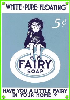 Fairy Soap Vintage Postcard