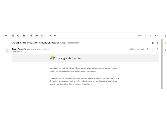 CARA VERIFIKASI IDENTITAS DI GOOGLE ADSENSE SUPAYA BERHASIL