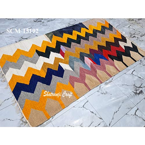 Satranji latest design price 3'x5' feet floor carpet in Rangpur Craft শতরঞ্জি কার্পেট SCM-15192