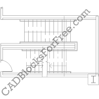 Free AutoCAD Blocks Stairs