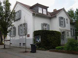 Martin Buber'in evi (1916–38), Heppenheim, Almanya. Şimdi ICCJ'nin merkezi.