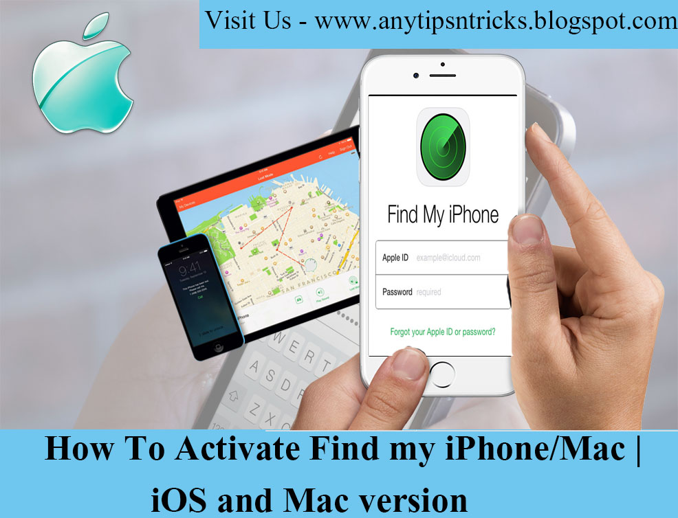 How To Activate Find my iPhone/Mac | iOS and Mac version