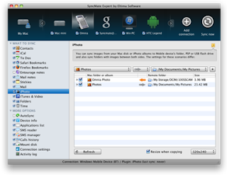 Sync Mac with iOS, Android and Windows Phone