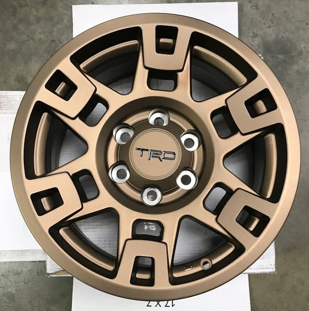 17x7 TRD Pro Wheels Bronze 2022