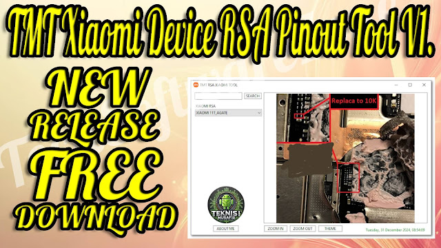 TMT Xiaomi Device RSA Pinout Tool V1.0 TMT Xiaomi Device RSA Pinout Tool V1.0