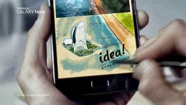 Samsung GALAXY Note 3 Official TVC released 