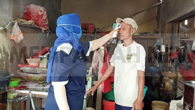 Disperindagnaker : Jangan Belanja di Lapak Pedagang Tak Pakai Masker