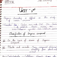 Organic chemistry 1 Unit:- 1 PDF Download