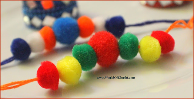 https://www.worldofkhushi.com/2016/08/diy-pom-pom-rakhi.html