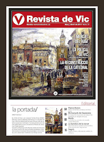 VIC-PINTURA-REVISTA-PORTADA-MERCAT DEL RAM-REVISTAS-PORTADAS-EDITORIAL-CUADROS-PINTOR-ERNEST DESCALS