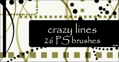 Crazy lines brushes brushes for photoshop