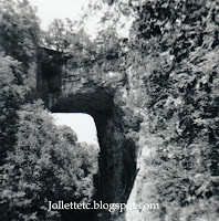 Natural Bridge 1965 http://jollettetc.blogspot.com