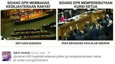 Meme sidang DPR