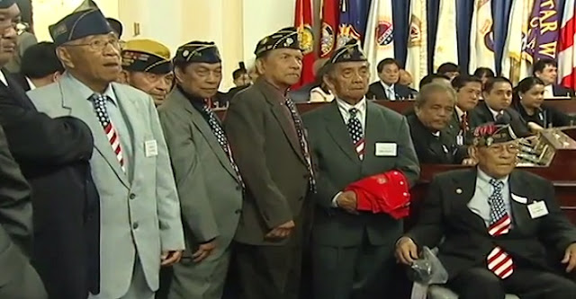 US Senate approves Congressional Gold Medal bill for Filipino & Filipino-American WWII veterans.