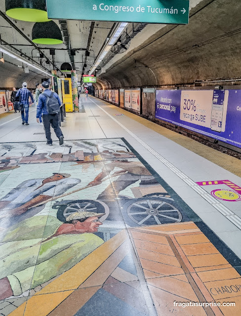 Estação 9 de Julio do Metrô de Buenos Aires