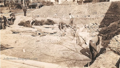 Construction at 473 South Mason St, Harrisonburg, VA early 1930s