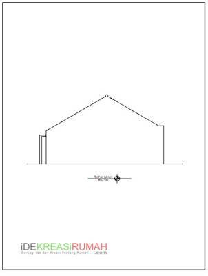 Gambar Kerja Rumah Mungil Minimalis Kopel Type 50