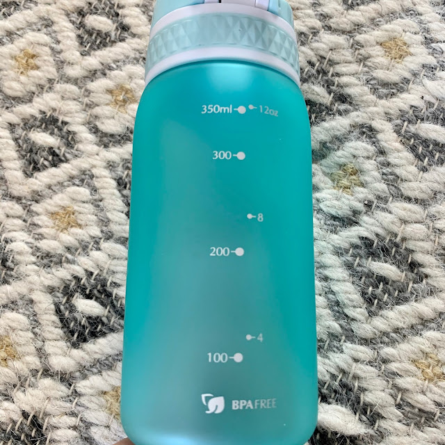 Ion8 water bottle volume markings