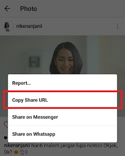 Cara menyimpan foto dan video Instagram