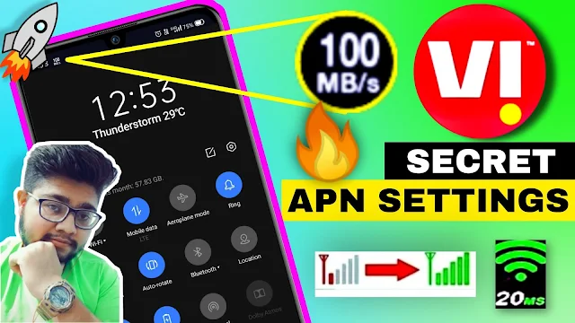 VI APN OR VI APN SETTINGS FOR FAST INTERNET OR HOW TO INCREASE VI SPEED OR HOW TO INCREASE VI 4G SPEED