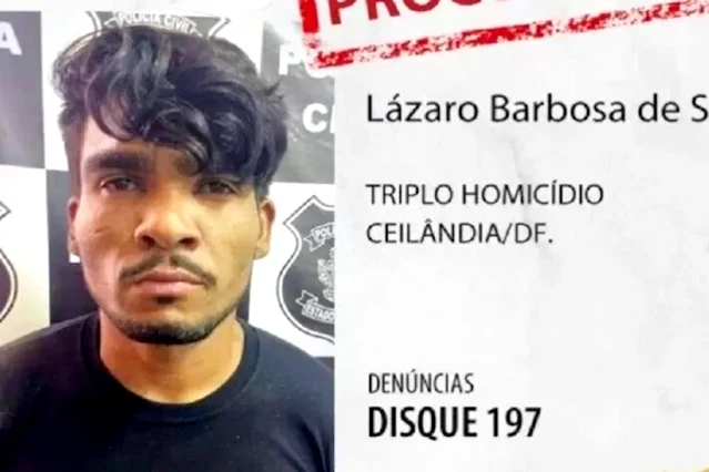 Vídeo: assassino Lázaro Barbosa está morto, diz Polícia de Goiás