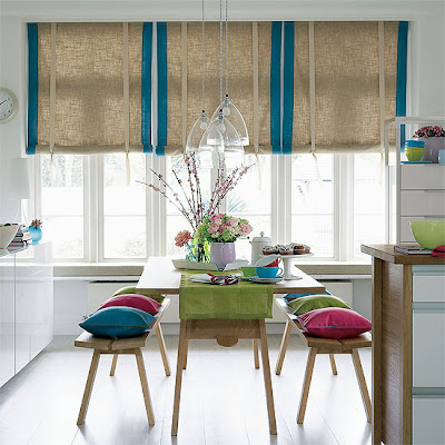 Country Kitchen Valances on Modern Family Kitchen Diner