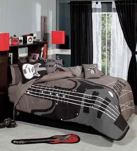 Rock N Roll Bedroom Decor