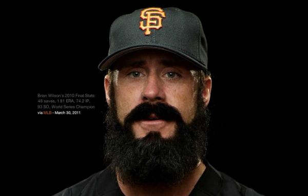 brian wilson giants tattoos. Cute little cub Brian Wilson,