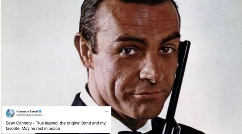 Celebrities pay tribute to James Bond Sean Connery