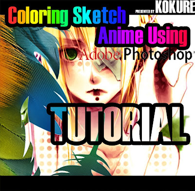 How to Color your Anime Sketch using Photoshop 