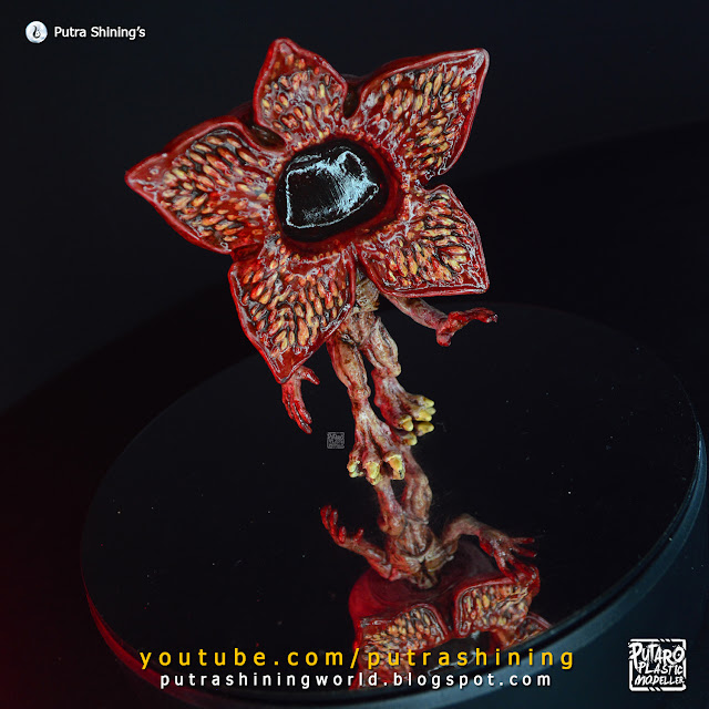 Funko Pop Stranger Things Demogorgon Customize Painted by Putra Shining