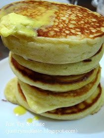 Just Try & Taste: Resep Basic Pancakes - Simple Pancake 