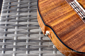 World Of Ukes Pioneer T1 Tenor Ukulele tail