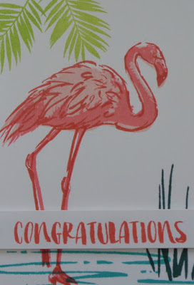 Stampin' Up! UK Independent  Demonstrator Susan Simpson, Craftyduckydoodah!, Fabulous Flamingo, July2017 Coffee & Cards Project, Supplies available 24/7. from my online store, 