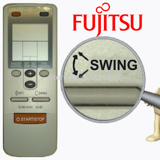 Bán điều khiển điều hòa Fujitsu tại Hà Nội