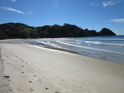 New Chums Beach, Península de Coromandel, Nueva Zelanda