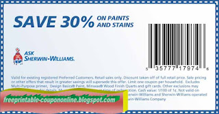 Free Printable Sherwin Williams Coupons