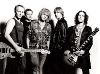 Band Photo Shoot of Def Leppard