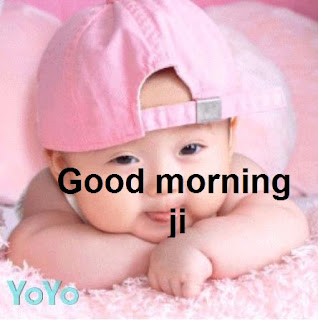 cute baby good morning status